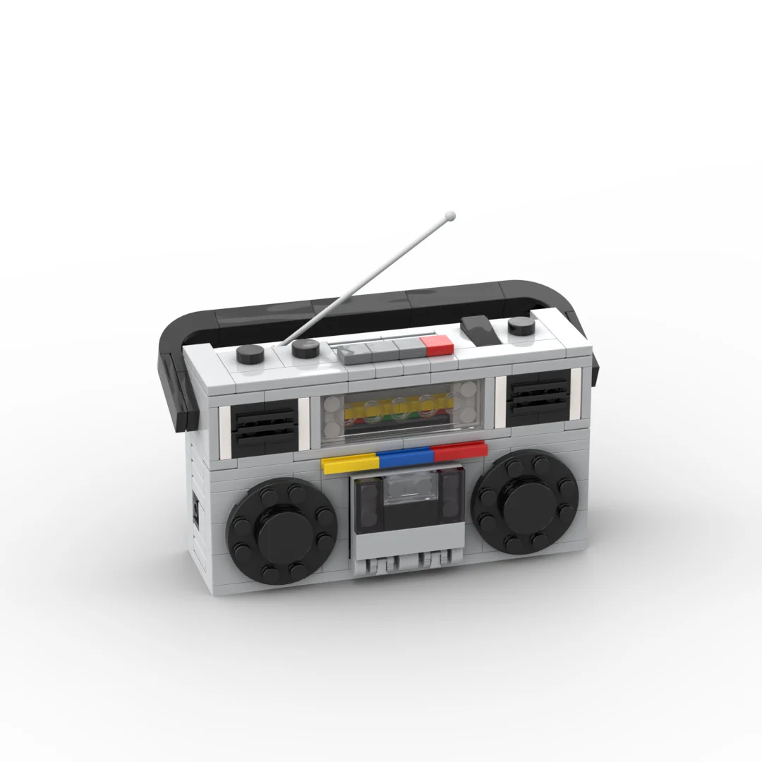Blocos de Montar Retrô – TV, Telefone de Disco, Boombox ou Fliperama - Imagem 3